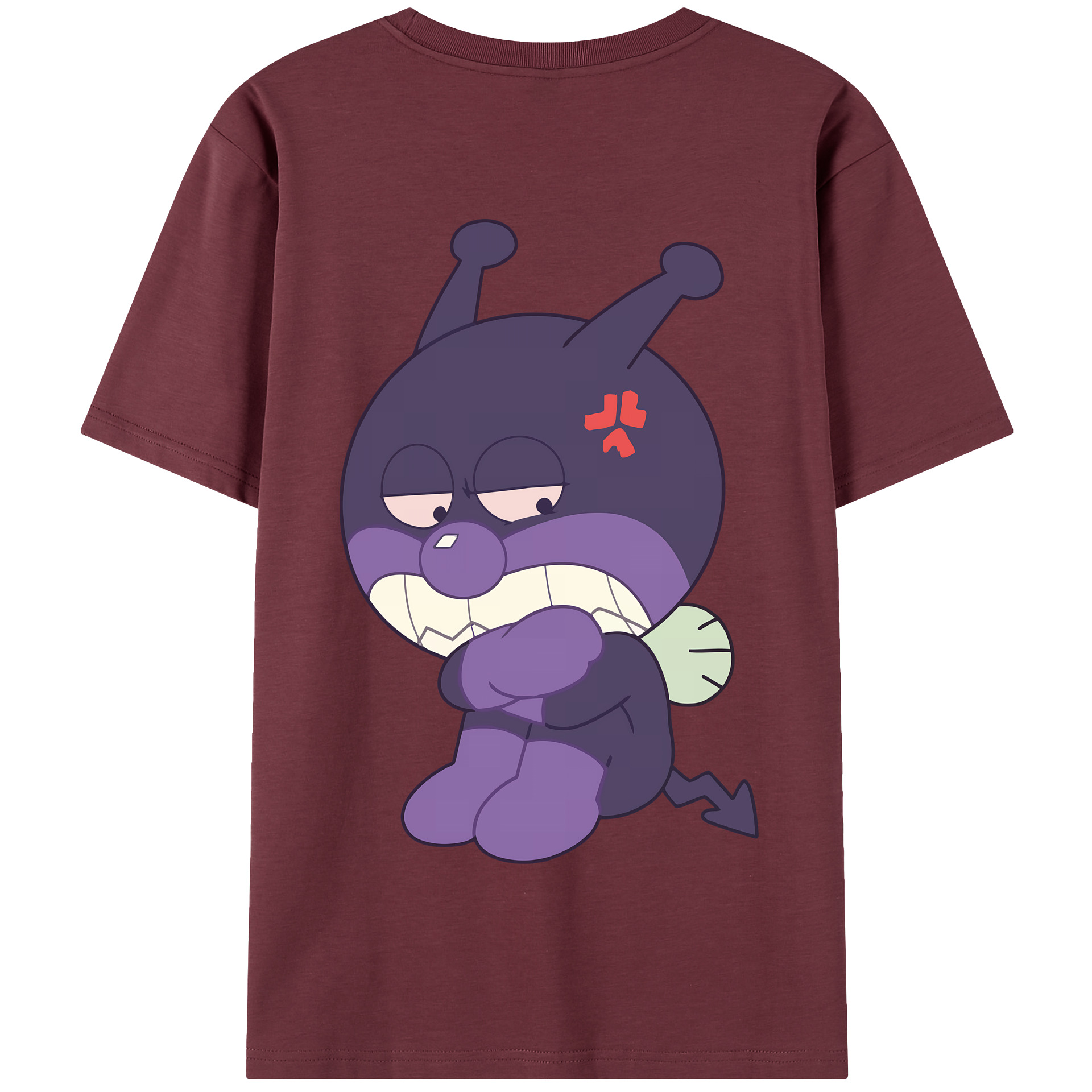 （画像用） アンパンマン Anpanman 綿100％半袖Tシャツ（背面プリント）